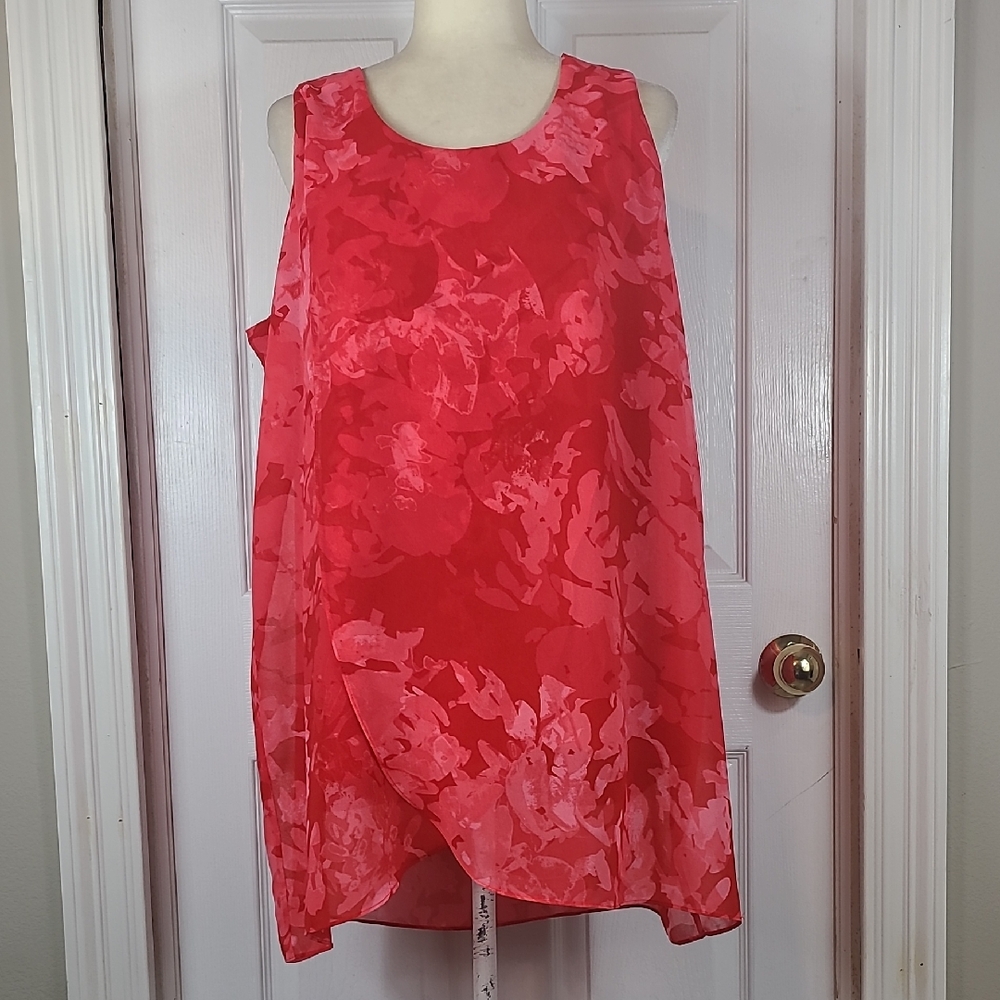 H by Halston Tulip Cut Blouse